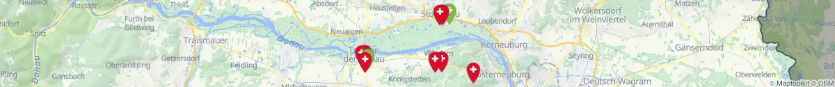 Map view for Pharmacies emergency services nearby Muckendorf-Wipfing (Tulln, Niederösterreich)